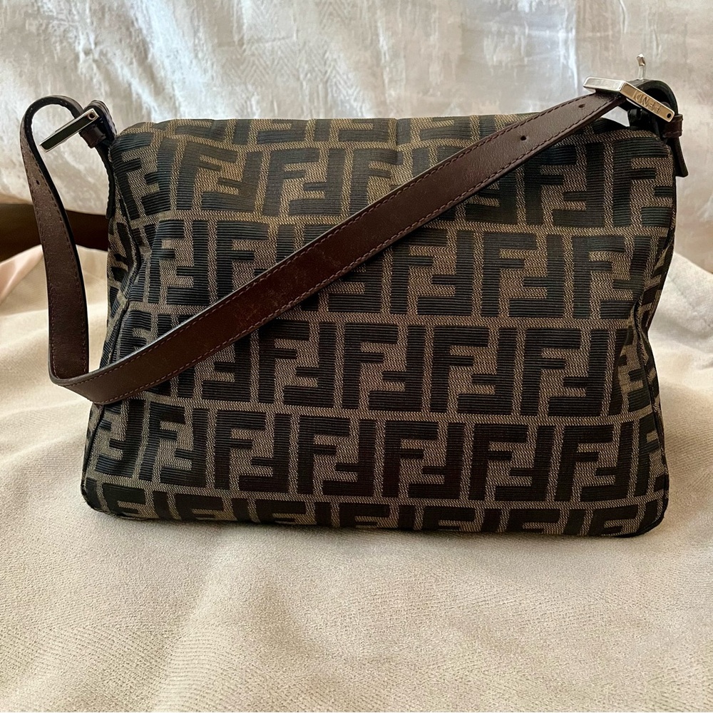 Fendi Mama Forever Bag Zucca Canvas EUC - Picture 4 of 13